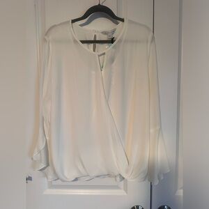 Hawthorne white blouse